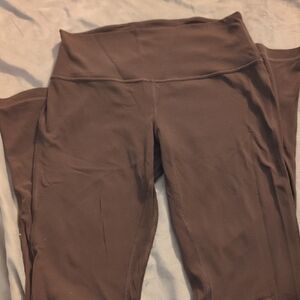Brown Lululemon Yoga Pants